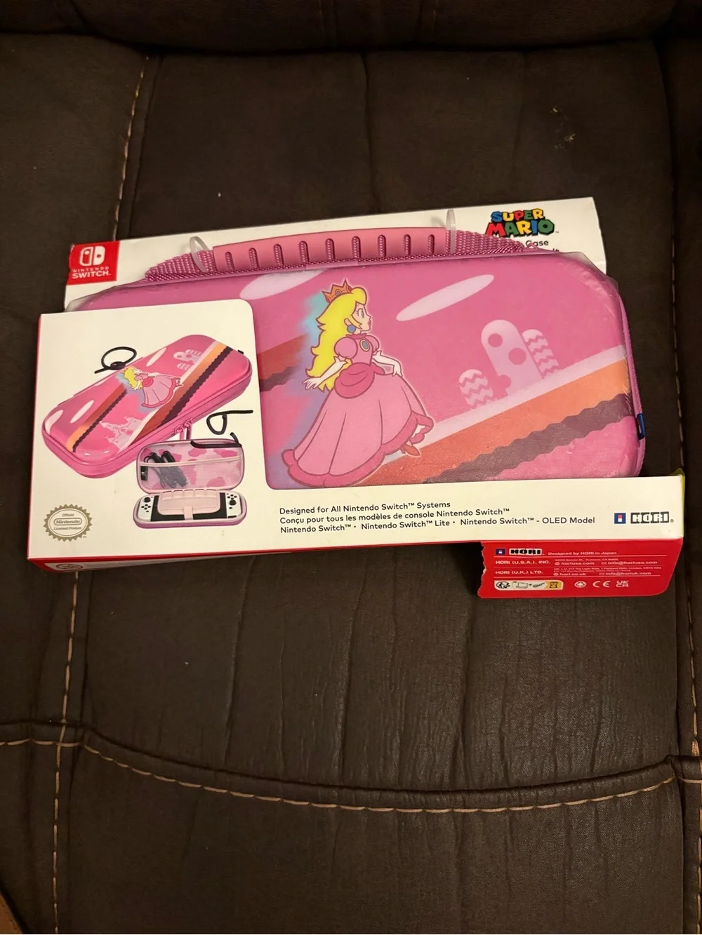 Nintendo Switch Pink Princess Carrying Case